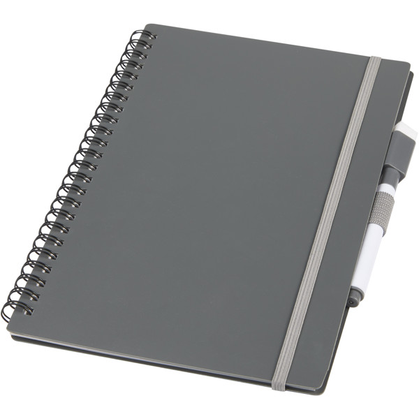 Caderno reutilizável de tamanho A5 "Pebbles"
