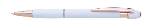 Aureo Soft Re Metal Ballpoint Pen - White