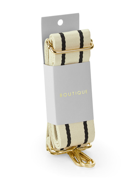 Boutique Adjustable Bag Strap - Taupe / Oyster