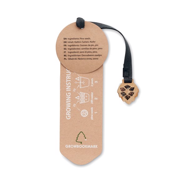 Un marque page , un pin Growbookmark™