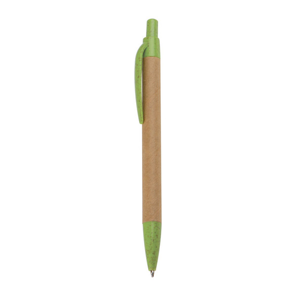 Guľôčkové pero z kartónu Lenox - LIght Green