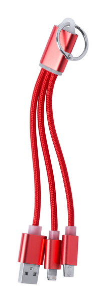 Usb Töltőkábel Scolt - Piros