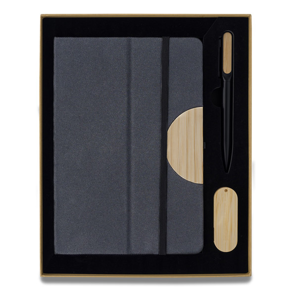 Denver gift set with 64GB USB memory - Black