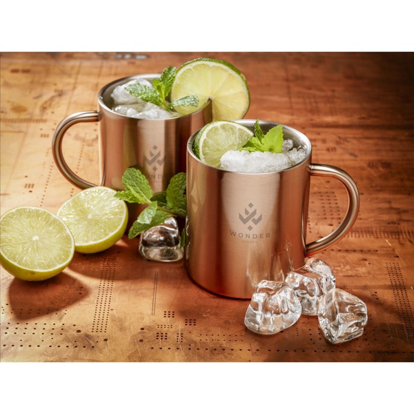 IsoMug RCS Recycled Steel 300 ml - cuivre clair