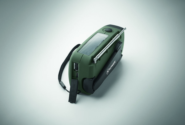 Radio portable avec torche LED MO2746- Onda - Vert Foncé