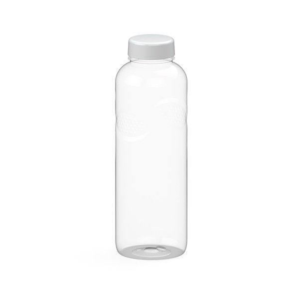 Drink Bottle Carve "Refresh", 1.0 L - Transparent-Blue / Blue