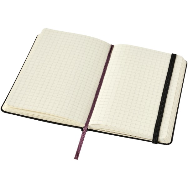 Moleskine Classic PK hard cover notebook - squared - Solid Black