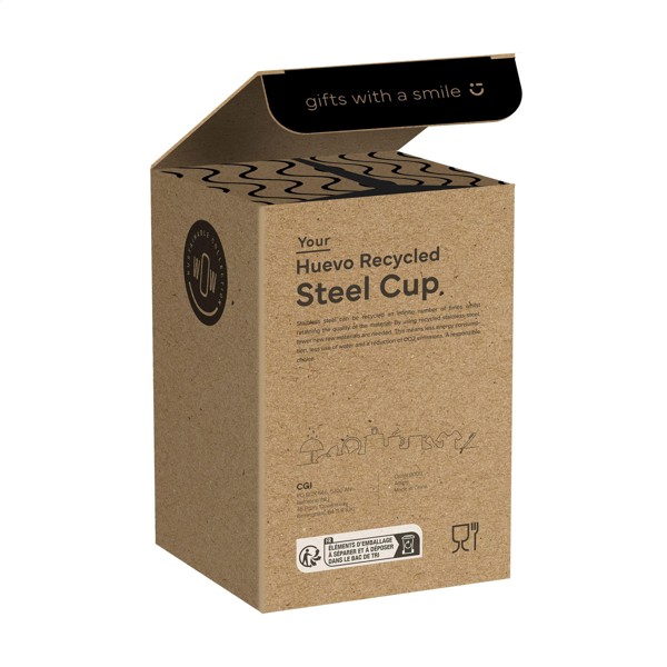 Huevo RCS Recycled Steel Cup 350 ml thermos - cuivre clair