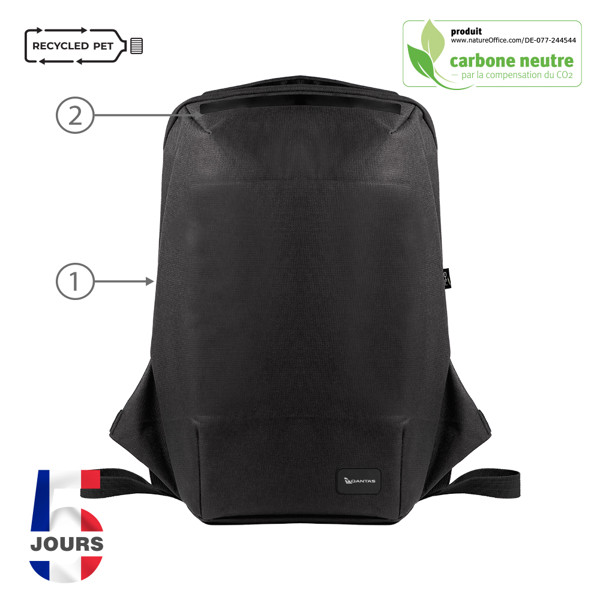 Eco / Chili Computer Backpack Rpet Stock Fr