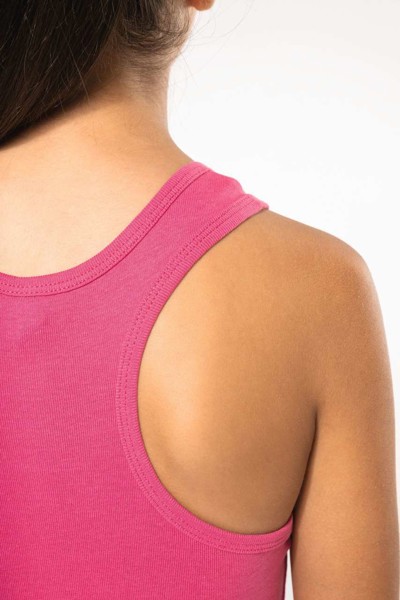 Girls' Vest - White / 8/10