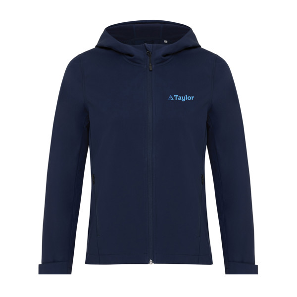 Ženska soft shell jakna Iqoniq Makalu, 300 g/m² - Mornarica / M