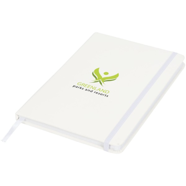 Spectrum A5 notebook with dotted pages - White