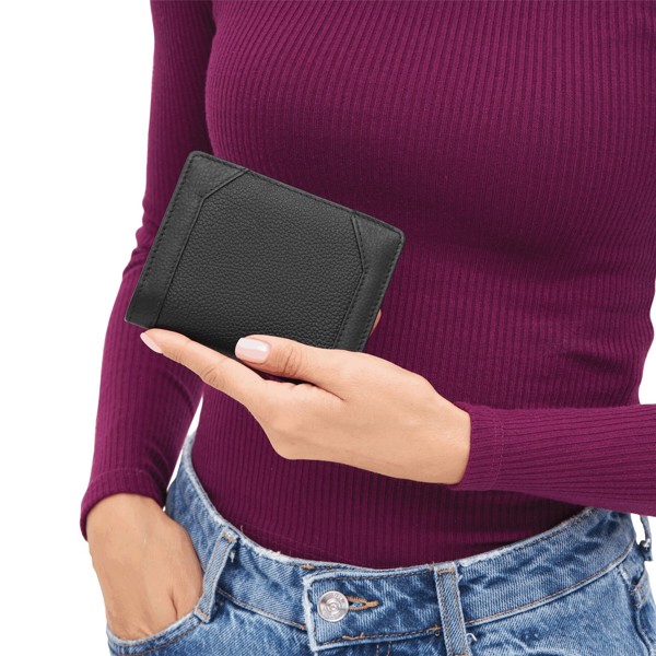 Usnjena denarnica Wall Street, RFID, 12 rež za kartice
