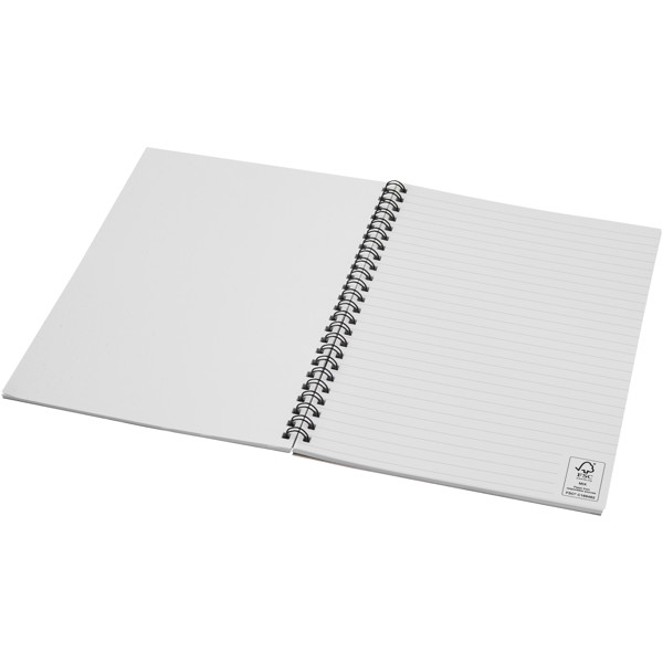Carnet de notes spirales Desk-Mate® A5 coloré - Bleu foncé