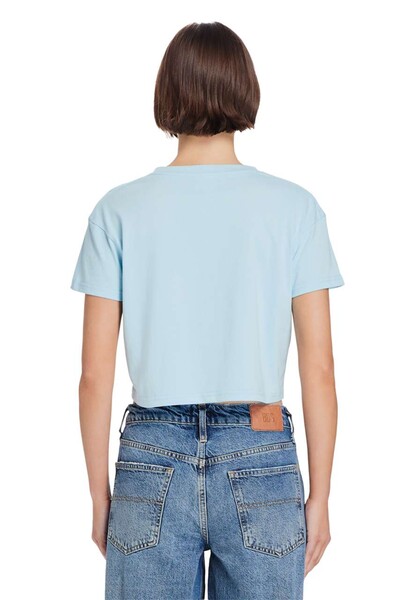 Womens Crop Tee - White / XS