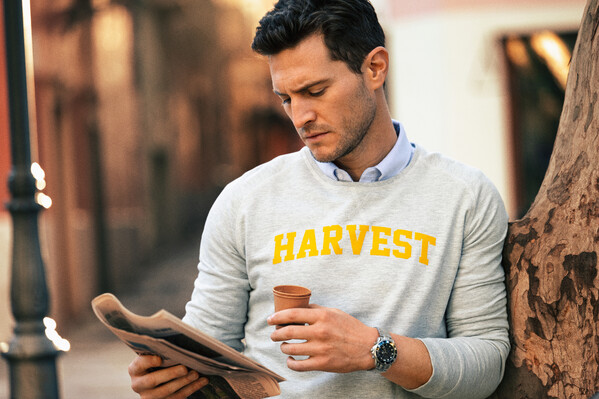 Harvest Burlingham Jersey Shirt White 4XL