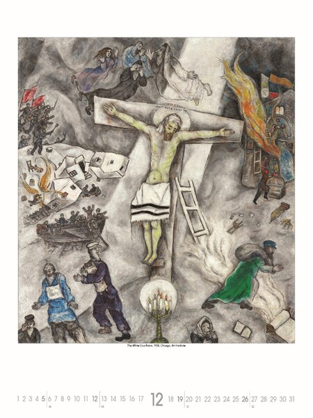 Nástenný Kalendár Marc Chagall 2027
