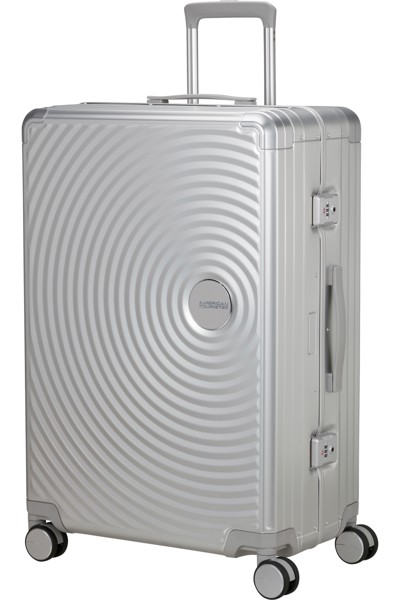 American Tourister - Soundbox Alu Spinner 77/28 - Silver