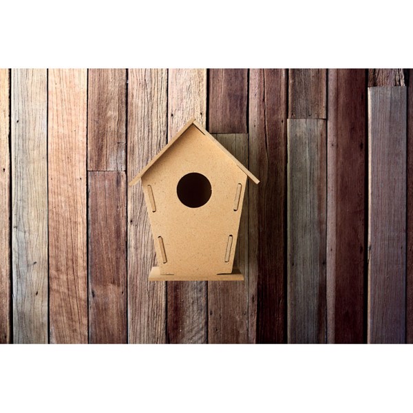Woohouse bird house kit, MDF, 175x120 mm