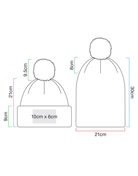 Berretto Idrorepellente Thermal Snowstar® - Steel Blue / ONE SIZE