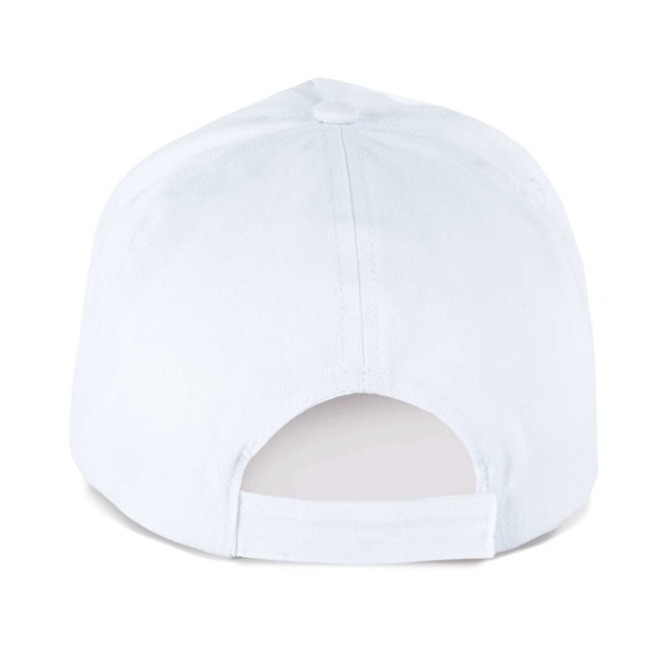 5 Panels Cap - White
