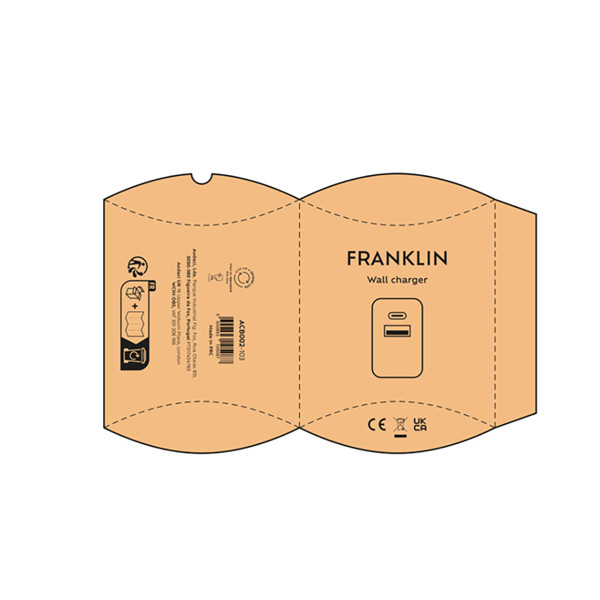 Franklin Wall Charger - Hvid