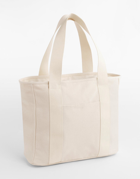 Edit Canvas Tote - Natural / Navy / ONE SIZE