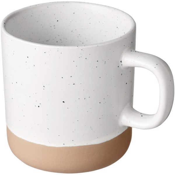 Pascal 360 ml ceramic mug - White