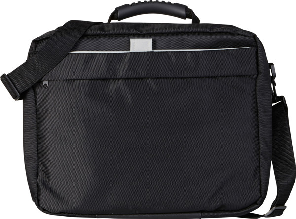 Sacoche/sac à dos porte-ordinateur polyester Lulu - Black