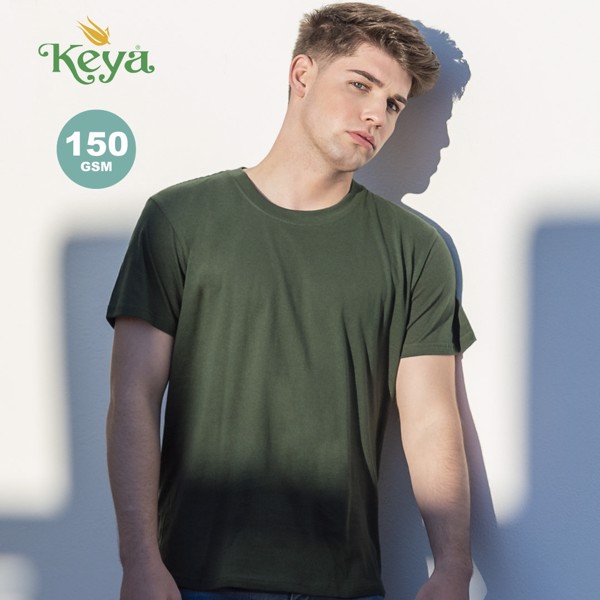 Camiseta Adulto Color "keya" MC150 - Gris Oscuro / S