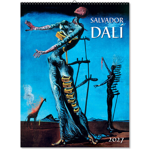 Nástenný kalendár Salvador Dalí 2027