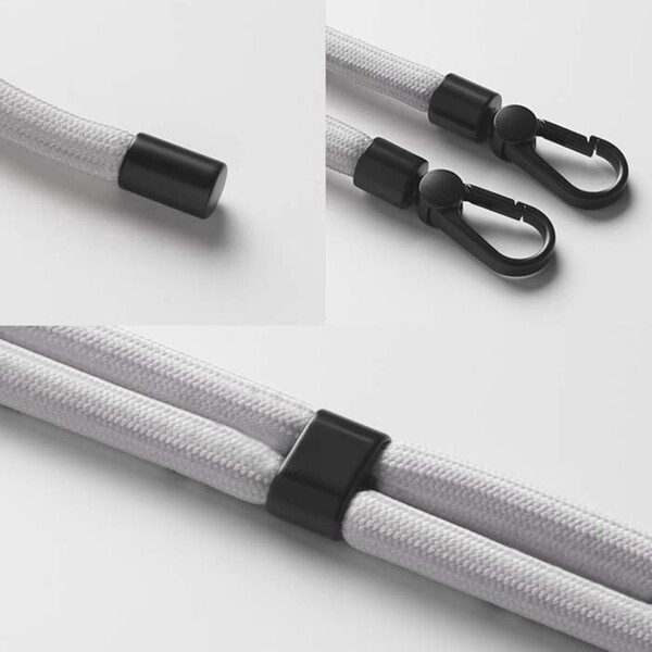 ⌀8mm full colour polyester crossbody cord phone holder - Full colour