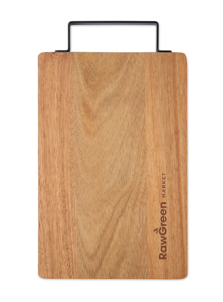 Acacia board with steel handle Asta
