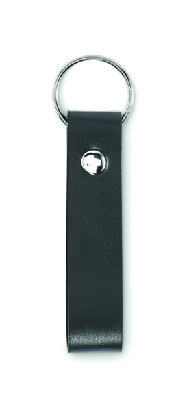 PU loop key ring Strokey - Black