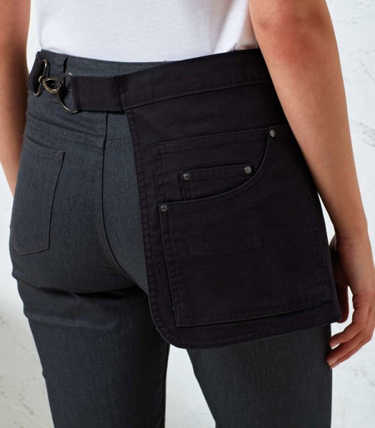 'Metro' Utility Hip Apron - Black