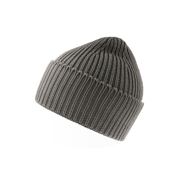 Gorro Oak, 60% Polylana/ 40% Acrílico - Cinza Mesclado Escuro