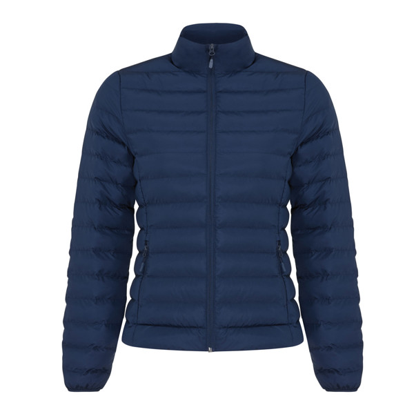 IQONIQ Maiko Damen Steppjacke aus recyceltem Polyester - Navy Blau / S
