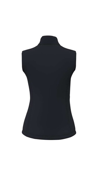 Women’S 3-Layer Softshell Bodywarmer - Black / 2XL