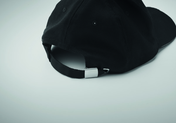 Casquette en coton LED à 5 pans Luzcap