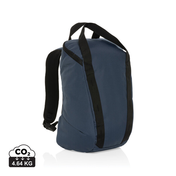 Sac à dos pour ordinateur 14'' en rPET AWARE™ Sienna - Bleu Marine