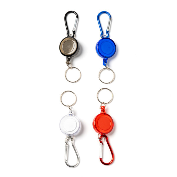 Extendable Keyring Doki - White