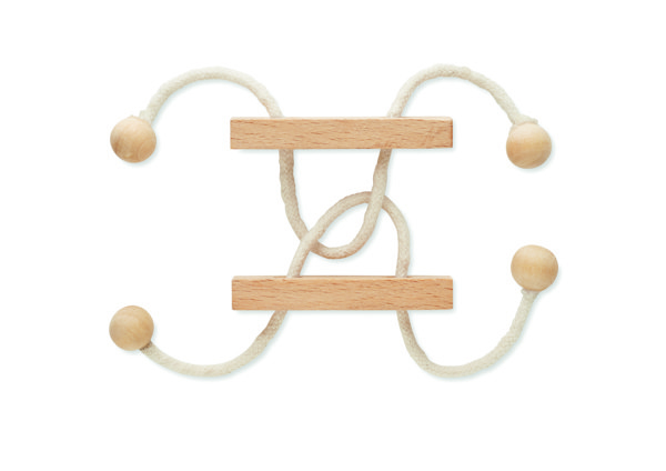 Wooden brain teaser rectangle Neurona