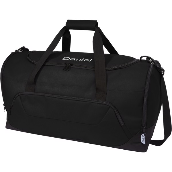 Retrend RPET Reisetasche 40L - schwarz