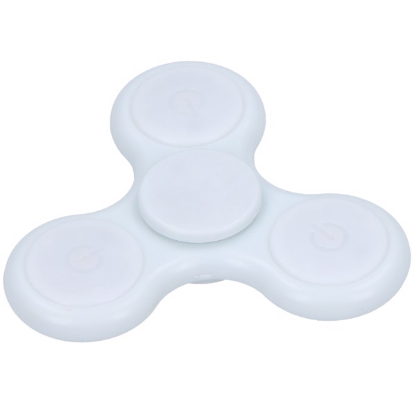 Fidget spinner lumineux - Blanc