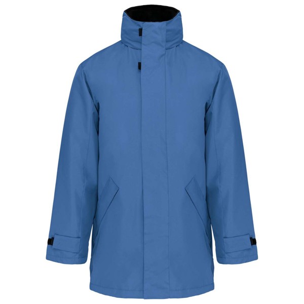 Quilted Parka - Light Royal Blue / S
