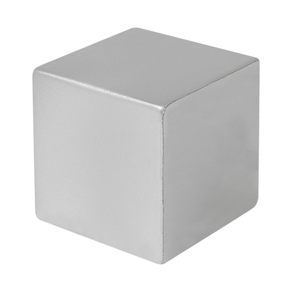 Metallic Antistress Ball Cubix Shine - Silver