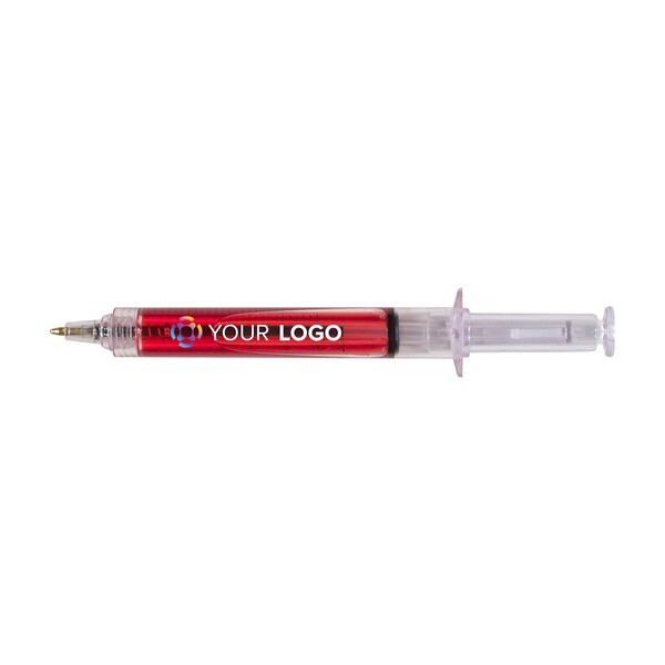 Stylo Dr. David | Forme seringue - rouge