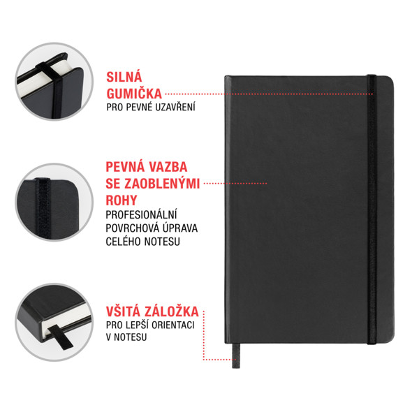 Notique Omalovánkový Notes, Maluj Fixami, Linkovaný, 13 x 21 cm