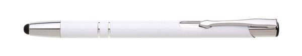 Lobia Touch Metal Ballpoint Pen - White