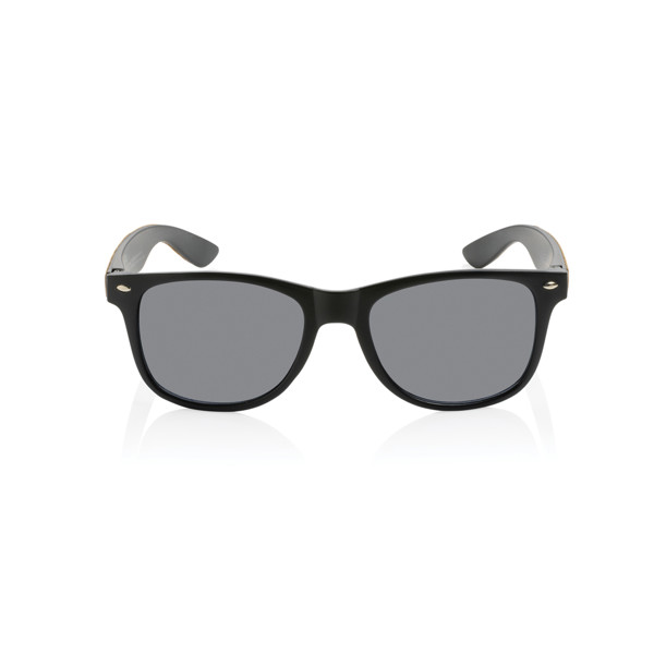GRS recycled PC plastic sunglasses with cork